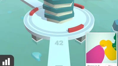 FireBalls3d - Breek de toren af maar raak nooit een hindernis