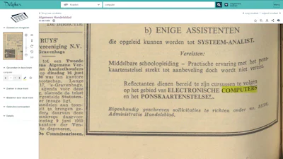 Delpher - Oude kranten bekijken