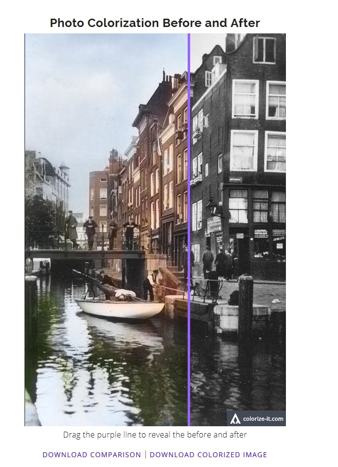 Colorize It -  Zwart-witfoto’s inkleuren met AI