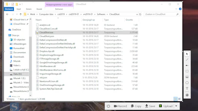 SloudShot - Schermafdrukken maken, annoteren en uploaden