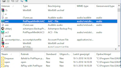 FileTypesMan - Welke bestandsextensies kent jouw systeem?