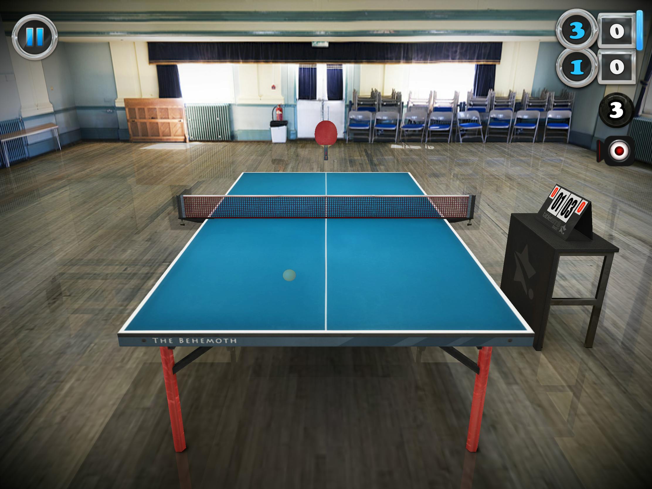 Table Tennis Touch - Lekker tafeltennissen zonder een tafel op te hoeven zetten