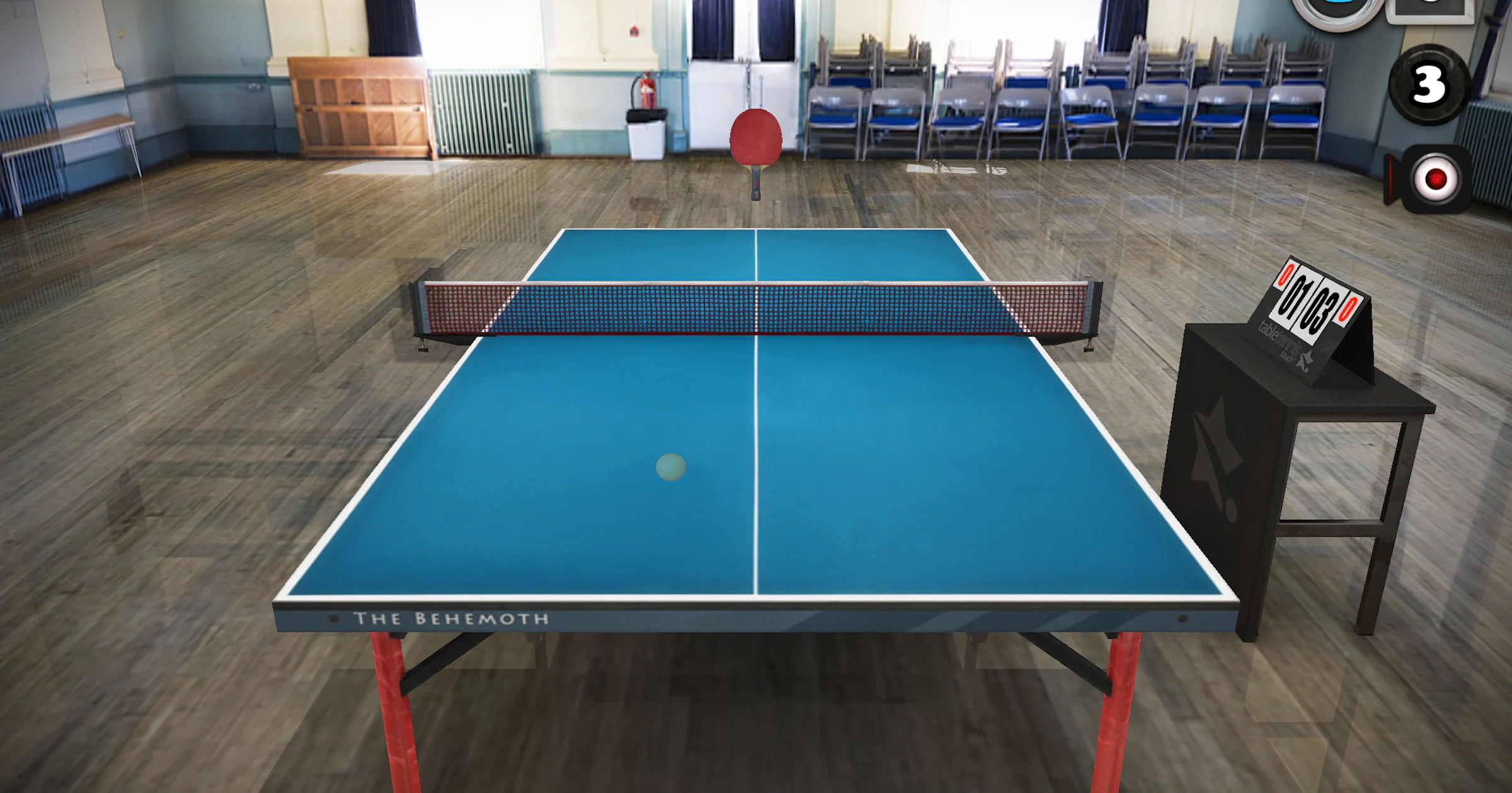 Table Tennis Touch - Lekker tafeltennissen zonder een tafel op te hoeven zetten