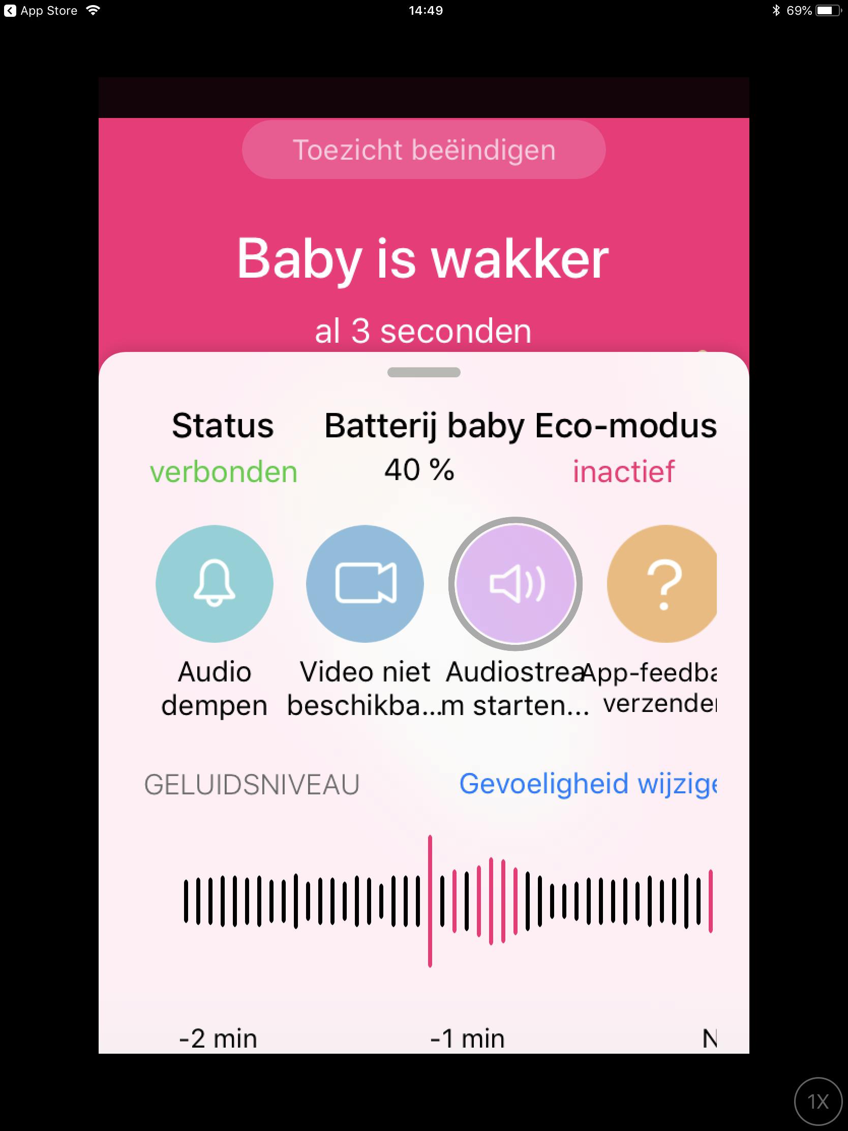 Luna Babyfoon - Gebruik je oude iPhone als babyfoon