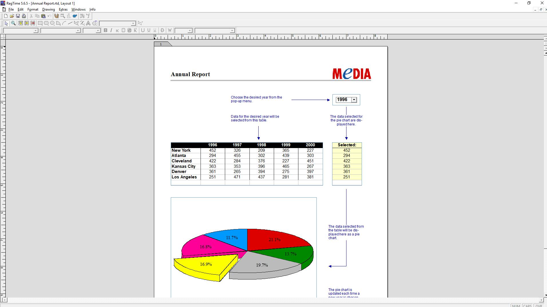 Ragtime Solo - Antieke dtp-titel voor Windows 