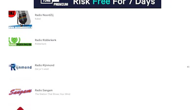 TuneIn - Radio luisteren van over de hele wereld