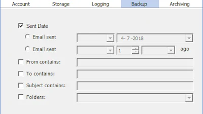 Upsafe Gmail Backup - Maak een lokale backup van uw Gmail-postbussen