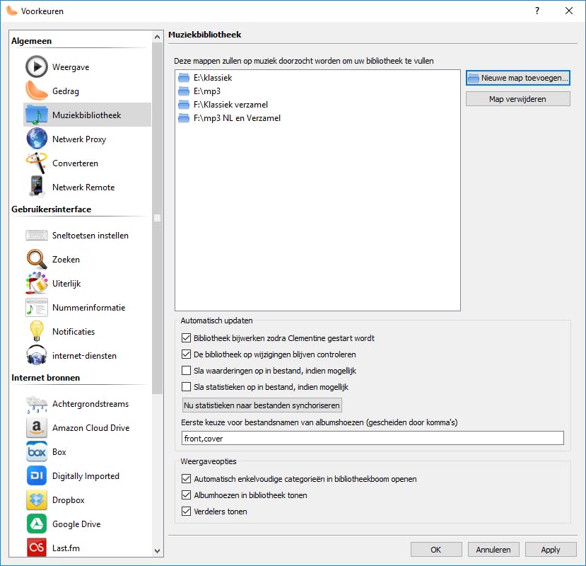 Clementine - Een van de beste muziekspelers en -beheerders