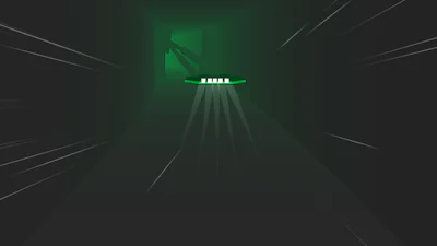 Sky Rusher - Stuur je ruimteschip door de mistige tunnel
