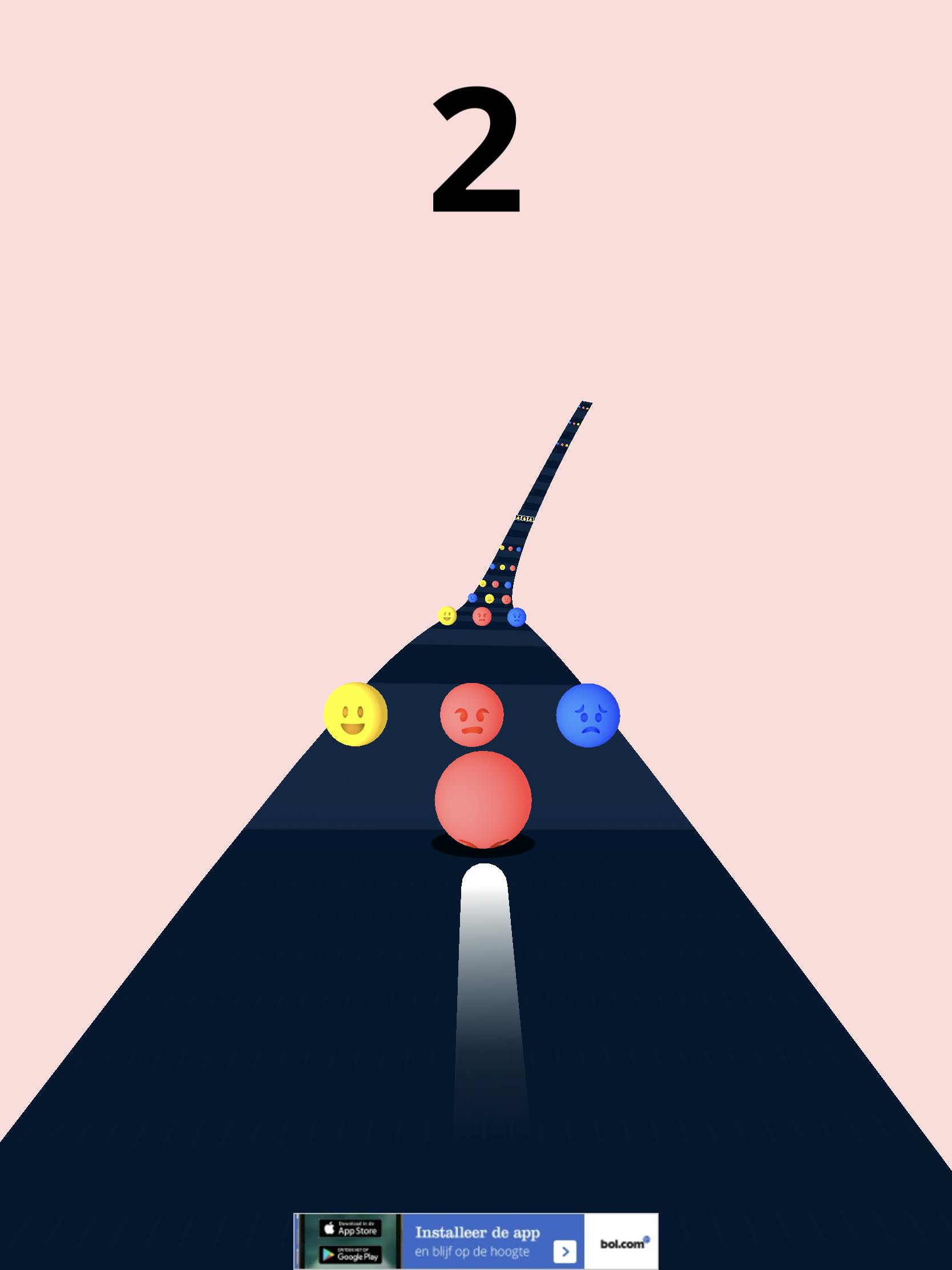 Color Road - Botsen of ontwijken? Je moet snel beslissen