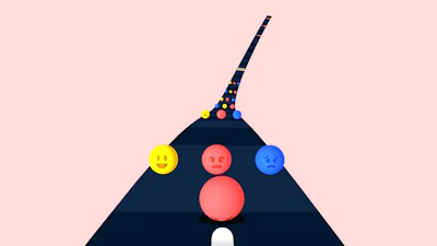 Color Road - Botsen of ontwijken? Je moet snel beslissen