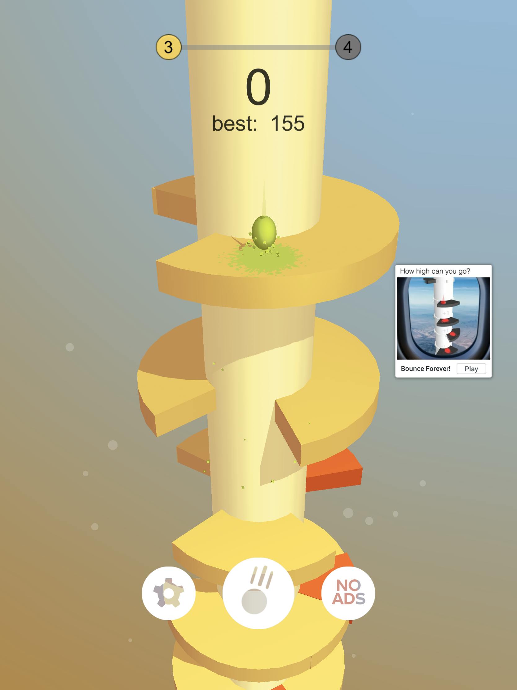 Helix Jump - Heelhuids naar beneden vallen is je doel