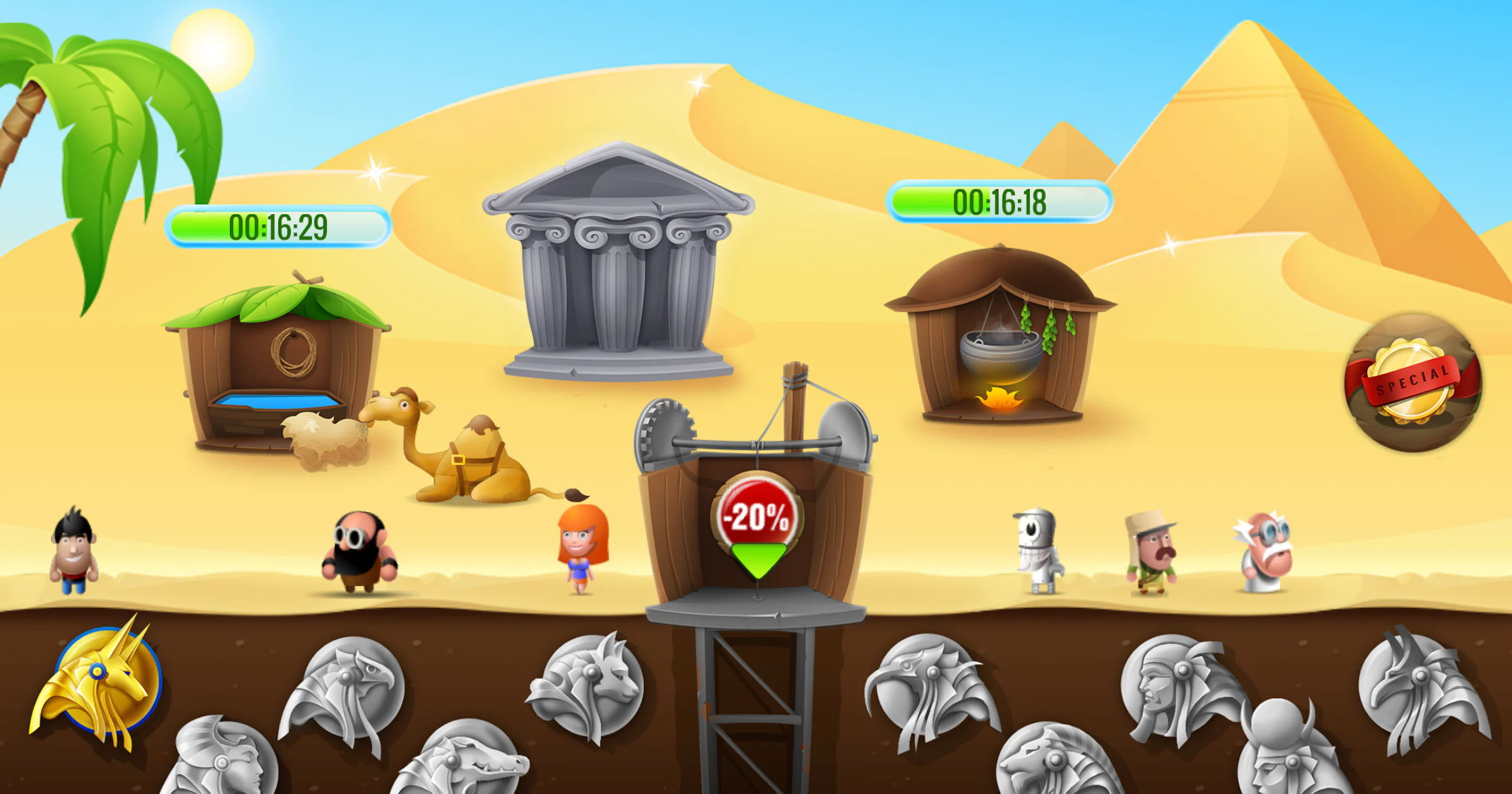 Diggy’s Adventure - Baan je een weg door Egyptische graftombes