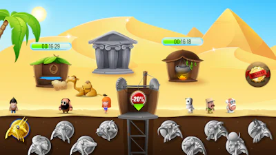 Diggy’s Adventure - Baan je een weg door Egyptische graftombes