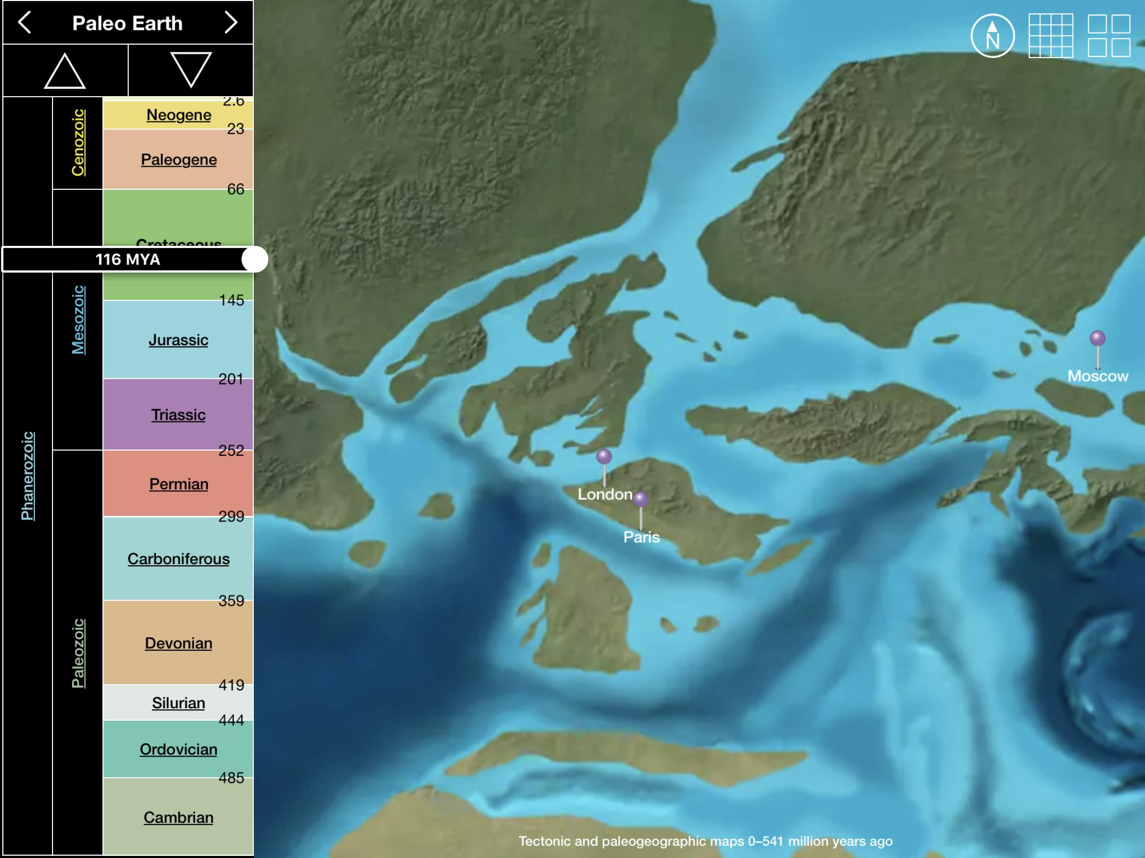 EarthViewer - De aarde vroeger, nu en in de toekomst