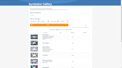 Synbaloo Gallery - Vind interessante websites op allerlei gebieden