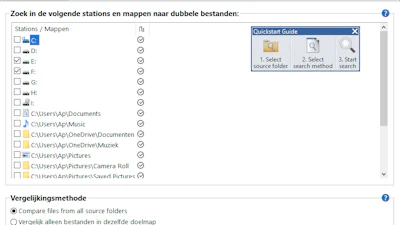 AllDup - Vind snel alle dubbele bestanden