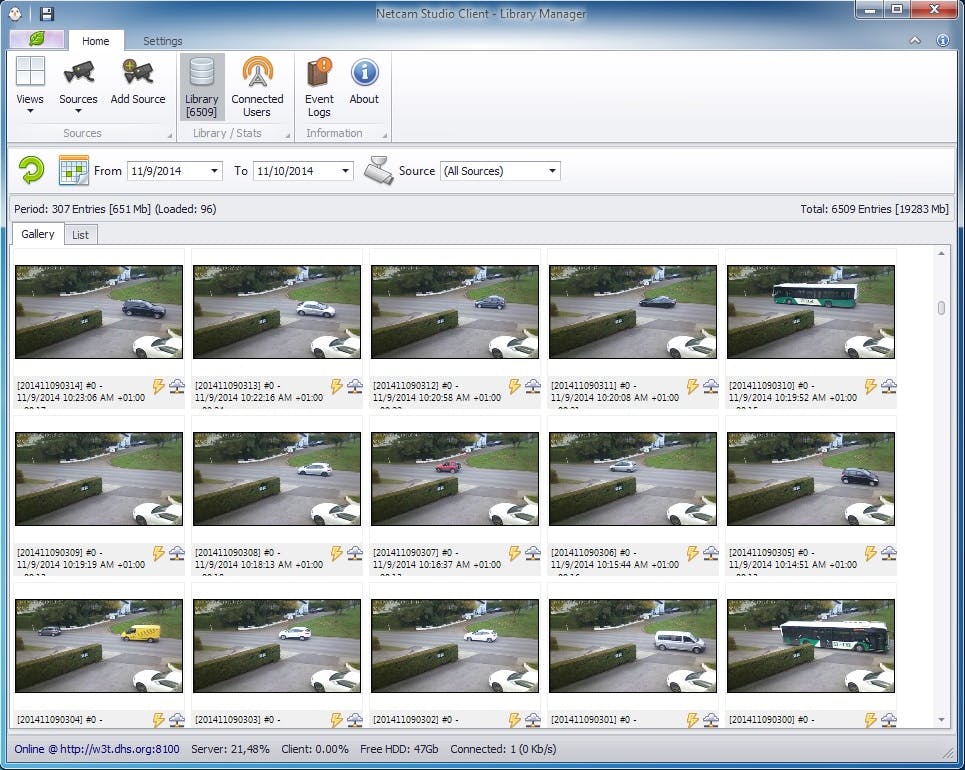 Netcam Studio - Beheer je bewakingscamera's