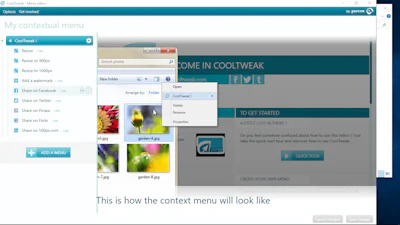 CoolTweak - Voeg handige fotofuncties toe aan Verkenner