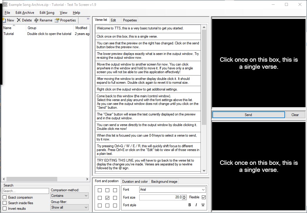 TextToScreen - Lees voor als Matthijs van Nieuwkerk