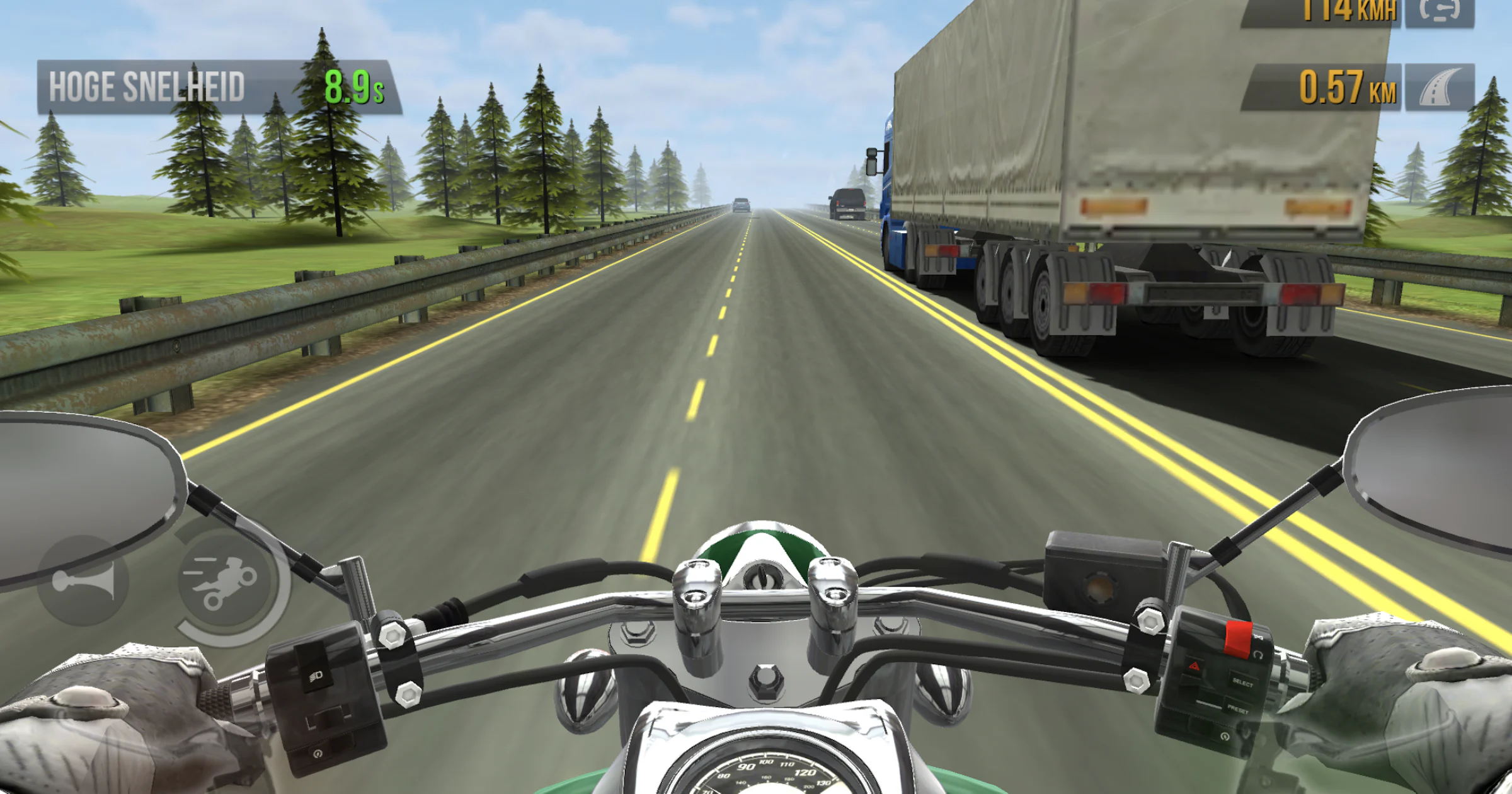 Traffic Rider - Stuur je motor door druk verkeer