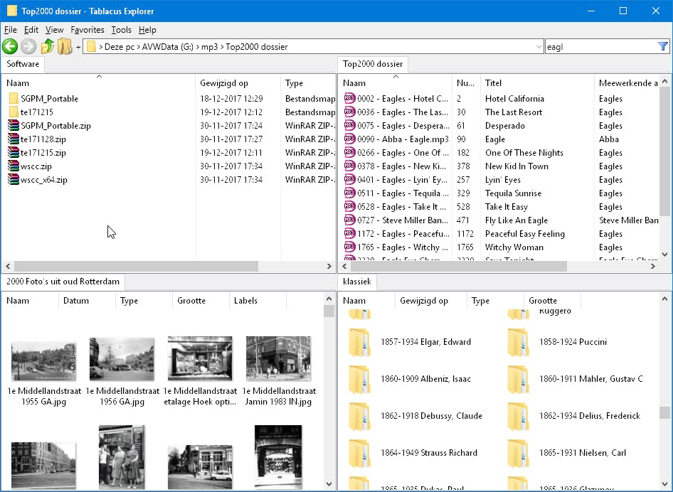Tablacus Explorer - Een veelzijdige vervanger voor Verkenner