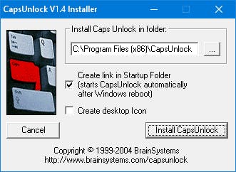 CapsUnlock - Weg met die vervelende CapsLock