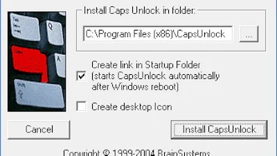CapsUnlock - Weg met die vervelende CapsLock