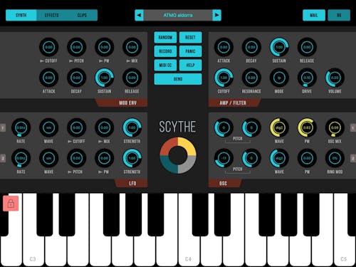 Scythe - Ontwerp zelf interessante klanken