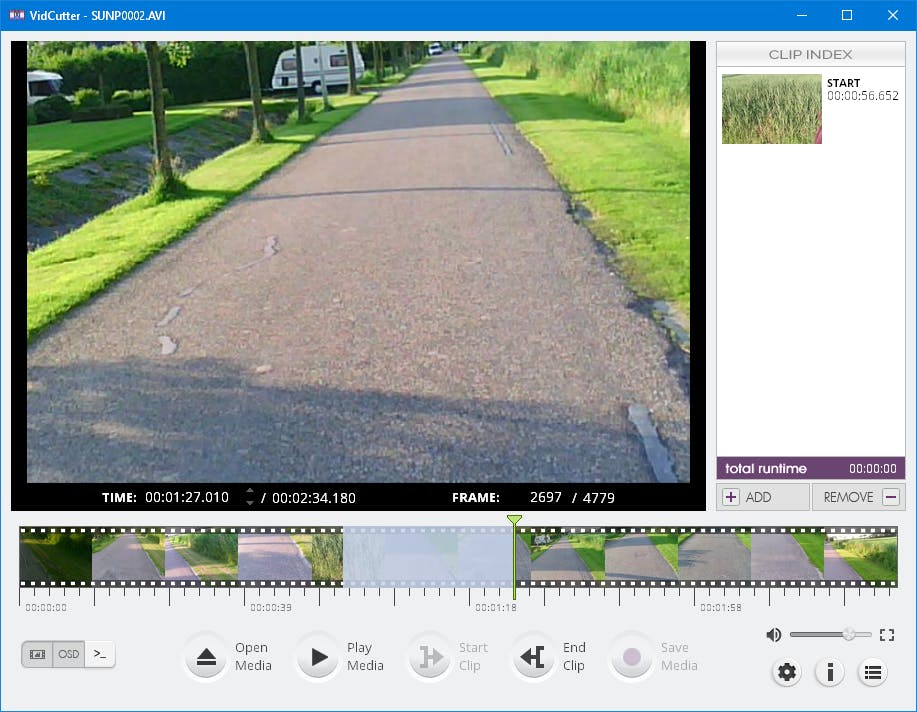 VidCutter - Knip en plak al je video's
