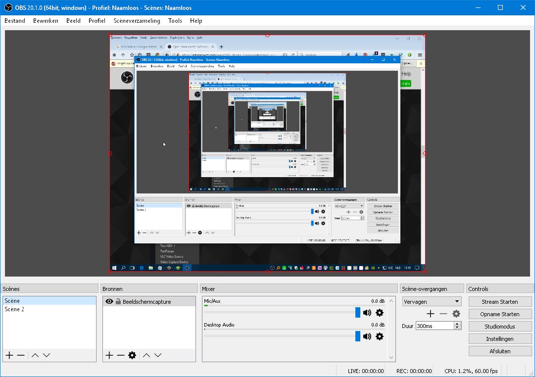OBS - Maak en stream schermopnamen