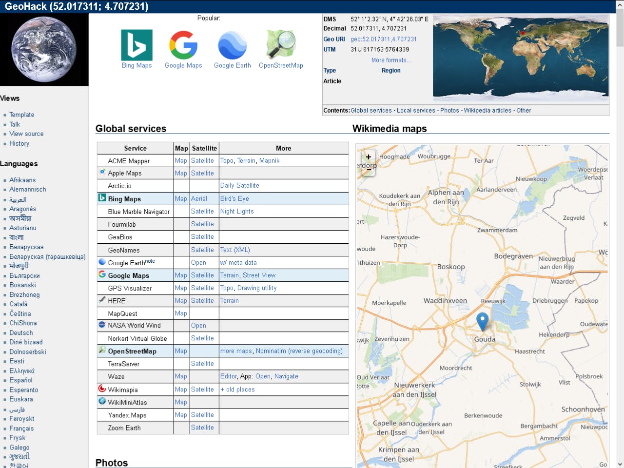 GeoHack - De ultieme bron voor wereldreizigers