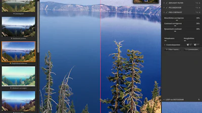 Google Nik - Laat uw foto’s van het scherm spatten