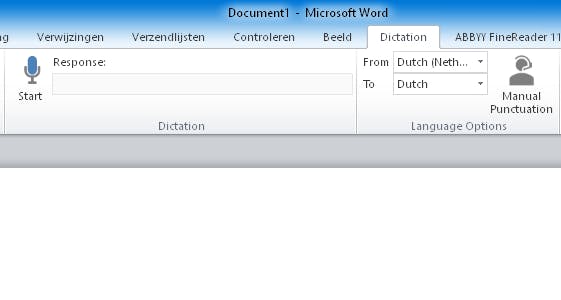 Dictate - Dicteer voortaan je teksten in Word