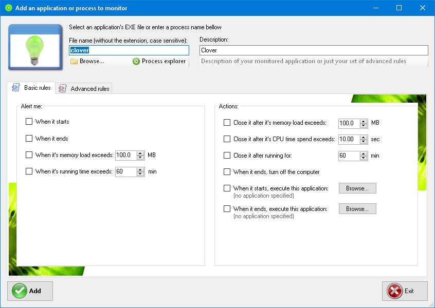 Kiwi Application Monitor - Baas over je programma’s