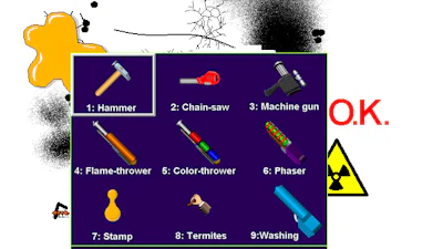 Stress Reducer Desktop Destroyer - Reageer je pc-frustraties af