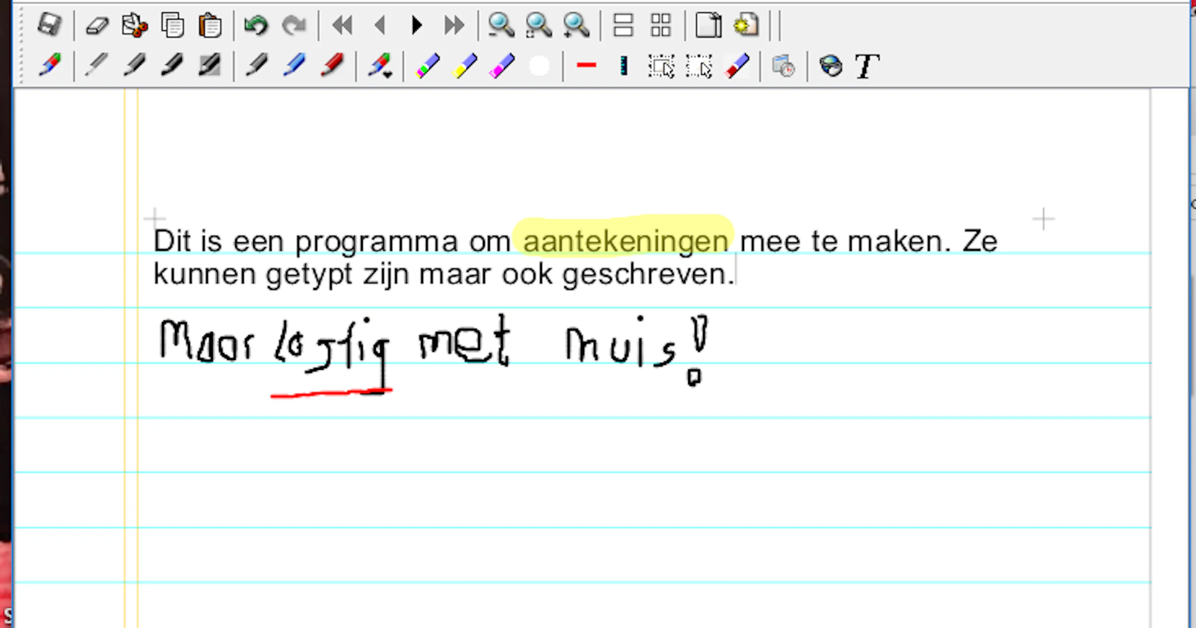 Jarnal - Maak handgeschreven aantekening