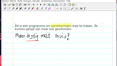 Jarnal - Maak handgeschreven aantekening