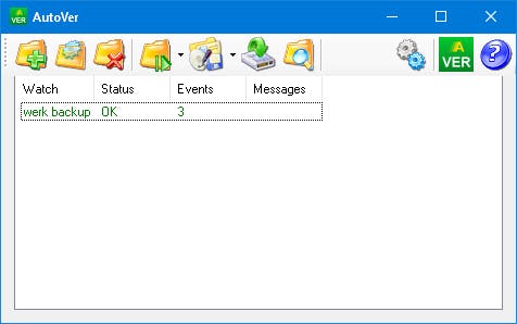 AutoVer - Back-up en versiebeheer in één programma