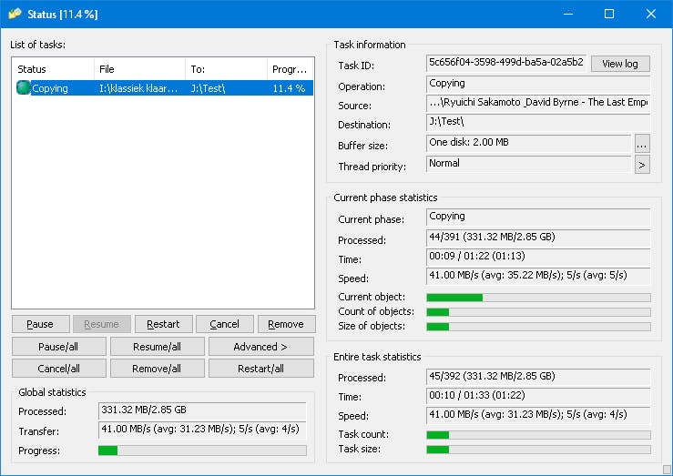Copy Handler - Het toppunt in bestanden kopiëren