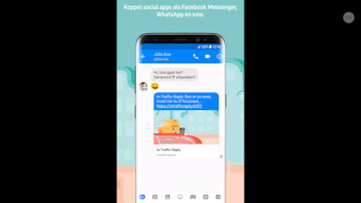 In Traffic Reply - Niet appen maar sturen