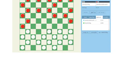 Dammen 10x10 - Gratis online dammen