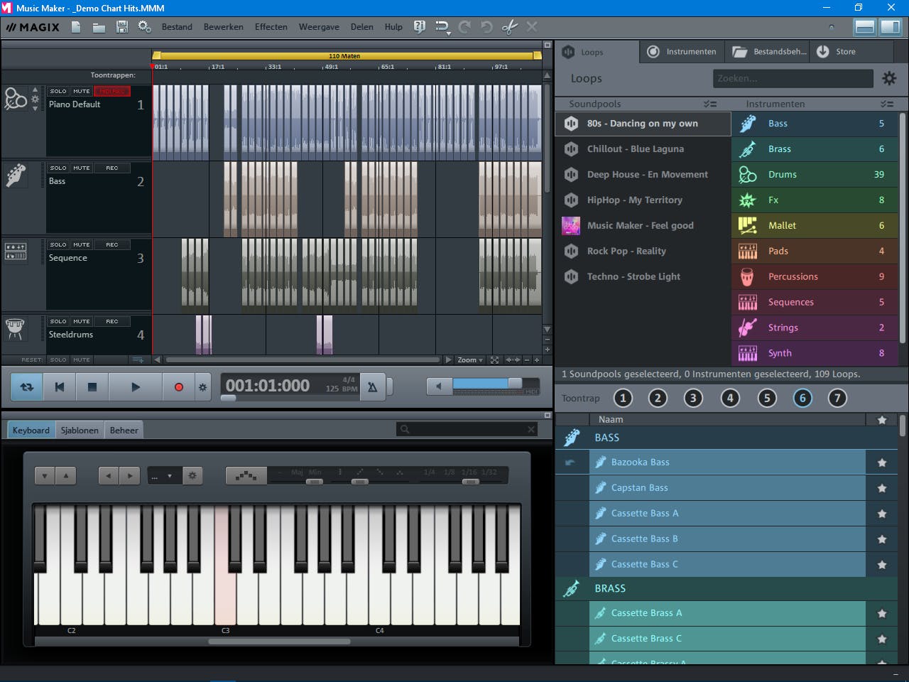 Magix Music Maker Free - Muziek maken met losse handen