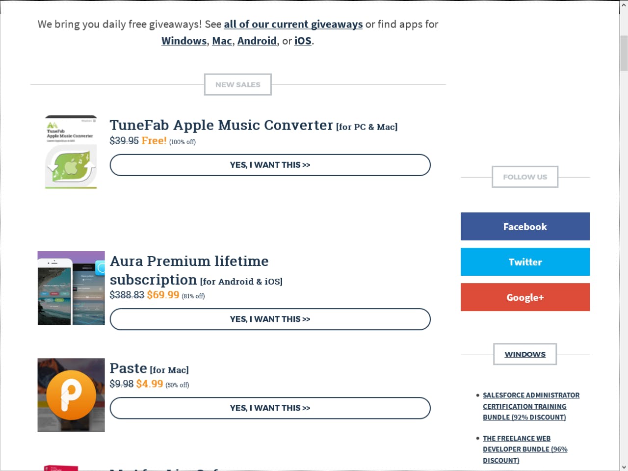 SharewareOnSale - De koopjeskelder van internet