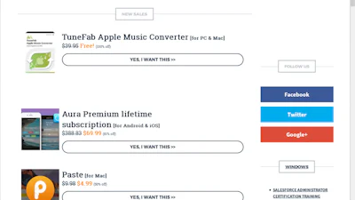 SharewareOnSale - De koopjeskelder van internet