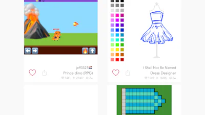 Hopscotch - Games spelen of zelf maken