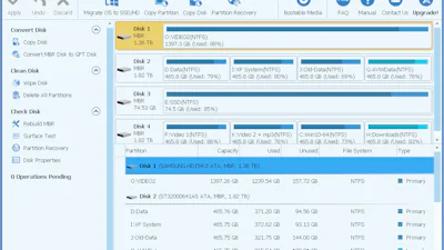 Partition Wizard - Beheer uw partities