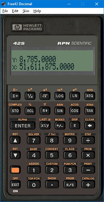 Free42 - Een rekenmachine uit den ouden doosch