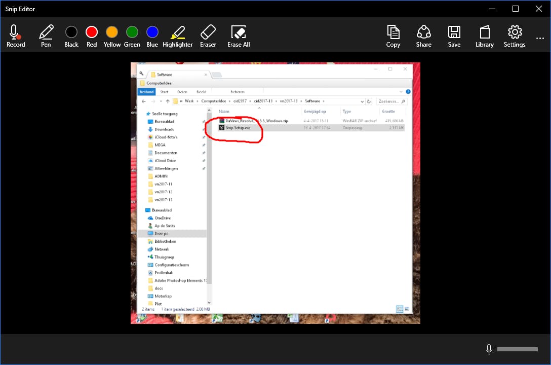 Snip - Maak en annoteer schermafdrukken