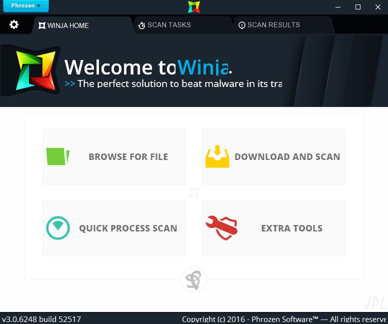 Winja - Snel bestanden online scannen